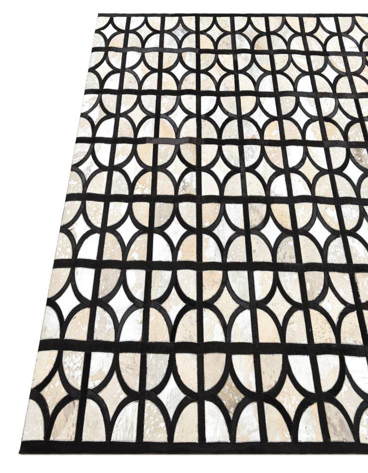 Detail image of  5' 3 x 7' 7 Cowhide Rug