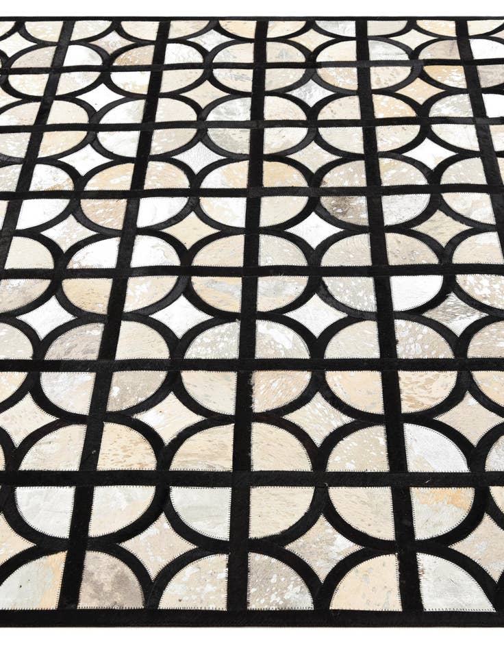 Detail image of  5' 3 x 7' 7 Cowhide Rug