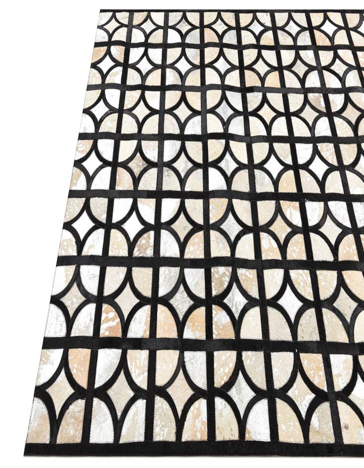 Detail image of  5' 3 x 7' 7 Cowhide Rug