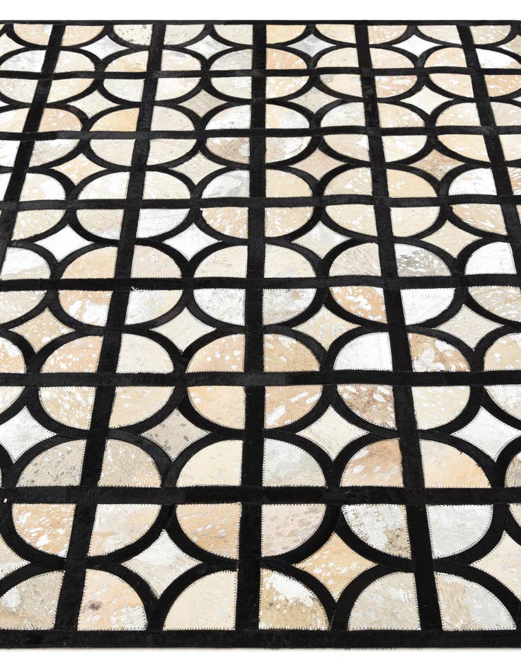 Detail image of  5' 3 x 7' 7 Cowhide Rug