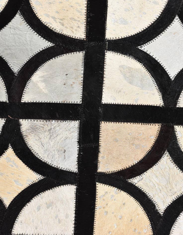 Detail image of  5' 3 x 7' 7 Cowhide Rug