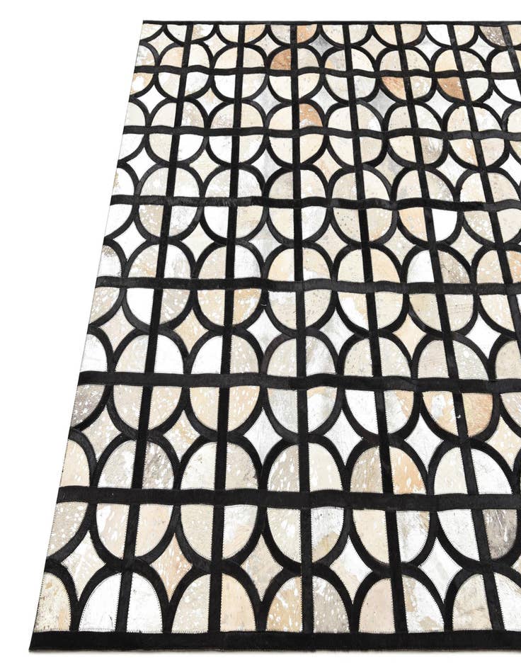 Detail image of  5' 3 x 7' 7 Cowhide Rug