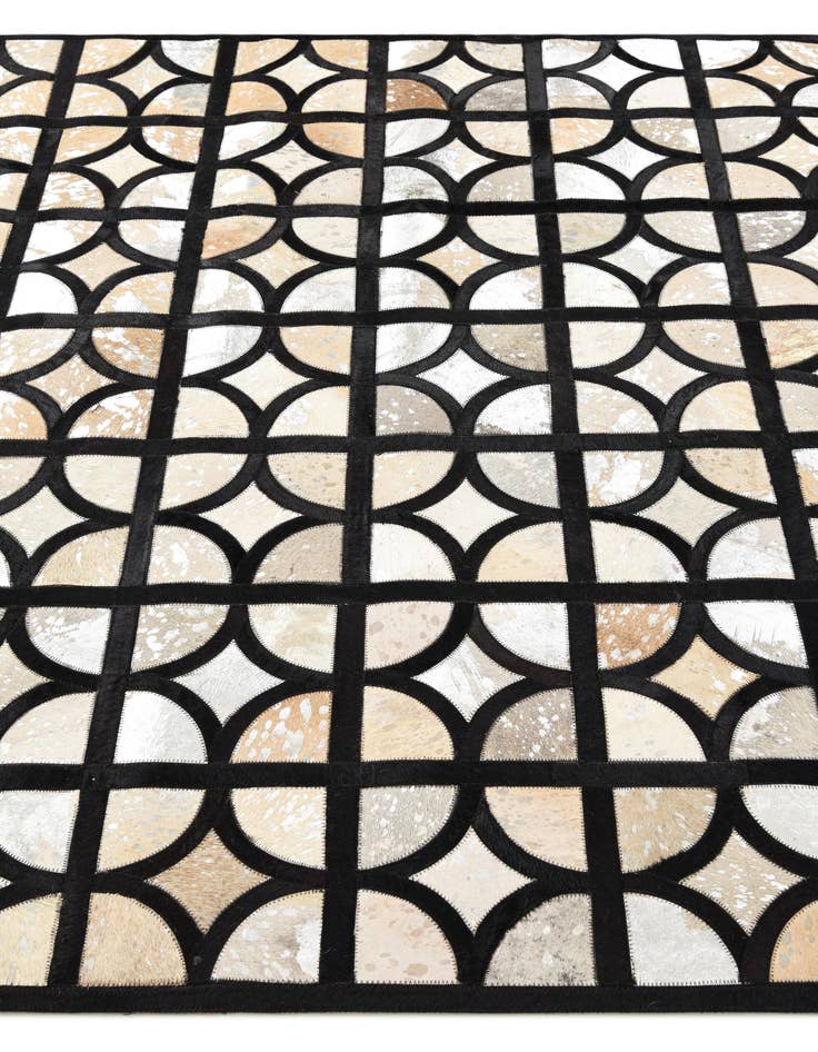 Detail image of  5' 3 x 7' 7 Cowhide Rug