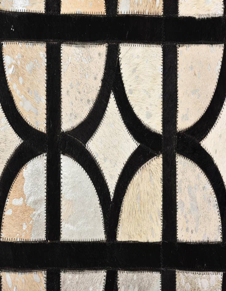 Detail image of  5' 3 x 7' 7 Cowhide Rug