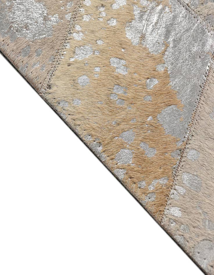 Detail image of  5' 1 x 8' 2 Cowhide Rug