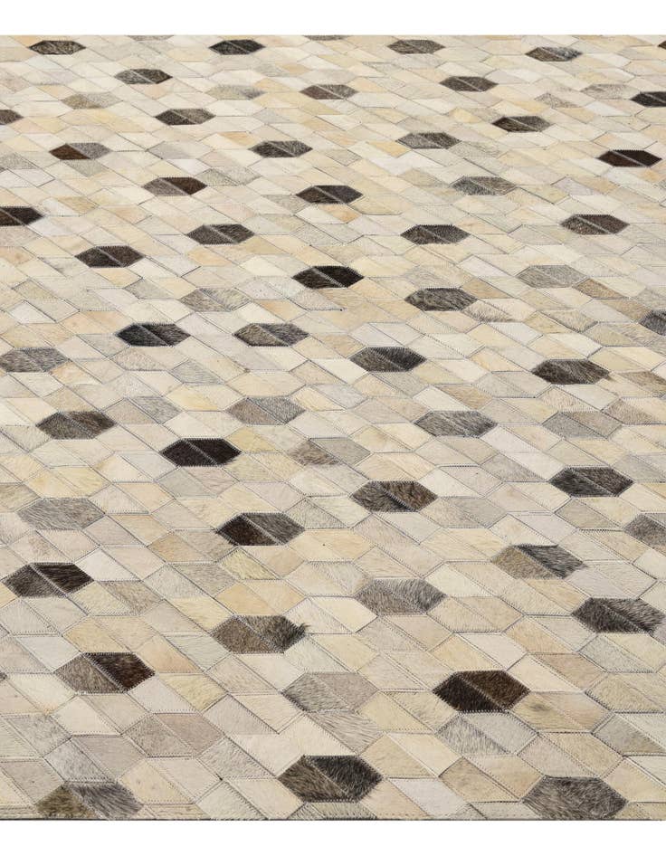 Detail image of  5' 2 x 7' 8 Cowhide Rug