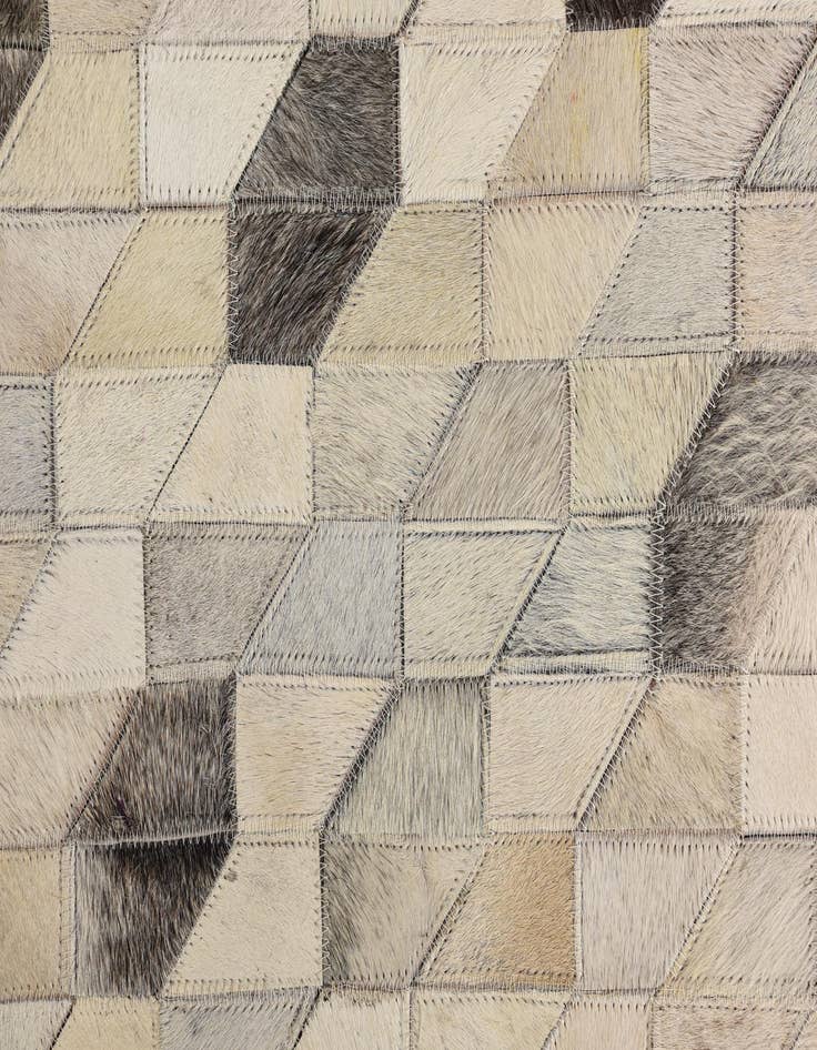 Detail image of  5' 2 x 7' 8 Cowhide Rug