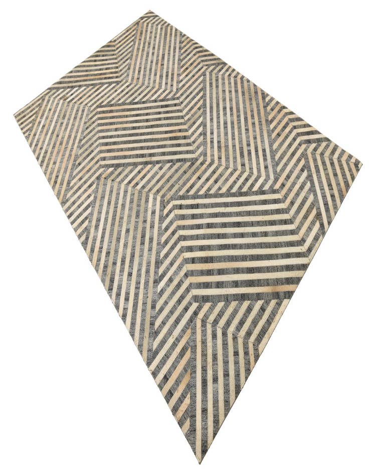 Detail image of  5' x 7' 9 Cowhide Rug