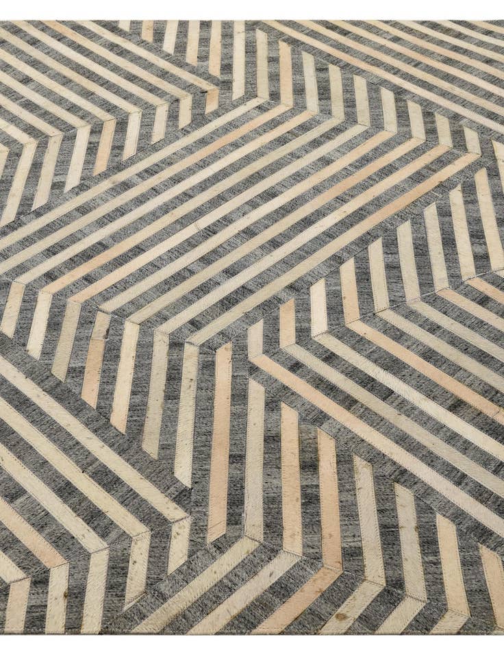 Detail image of  5' x 7' 9 Cowhide Rug