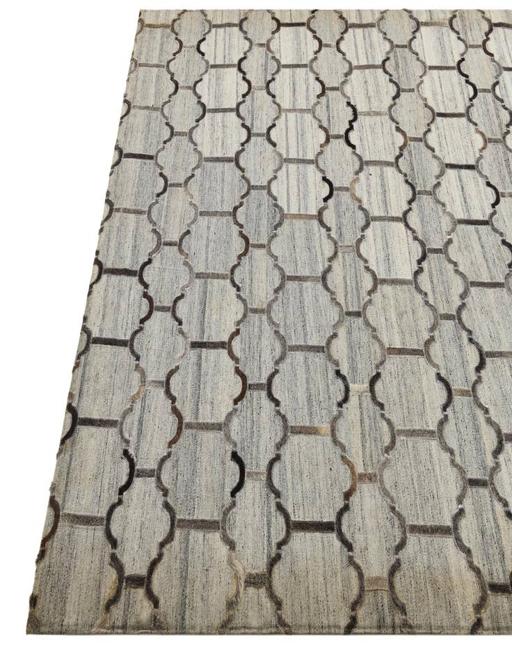 Detail image of  5' 5 x 7' 5 Cowhide Rug