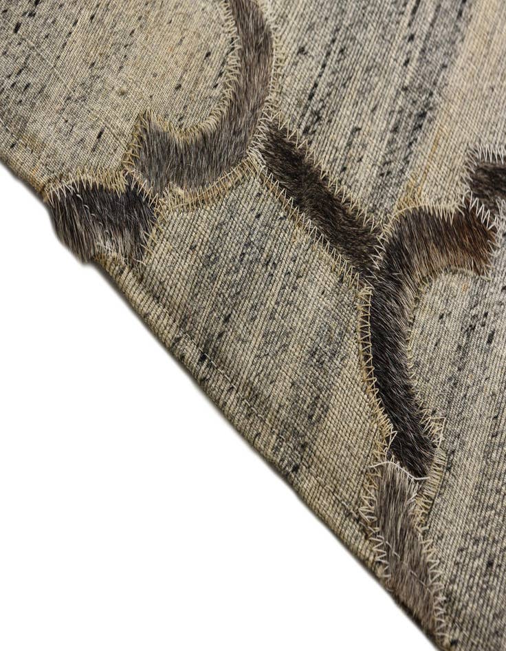 Detail image of  5' 5 x 7' 5 Cowhide Rug