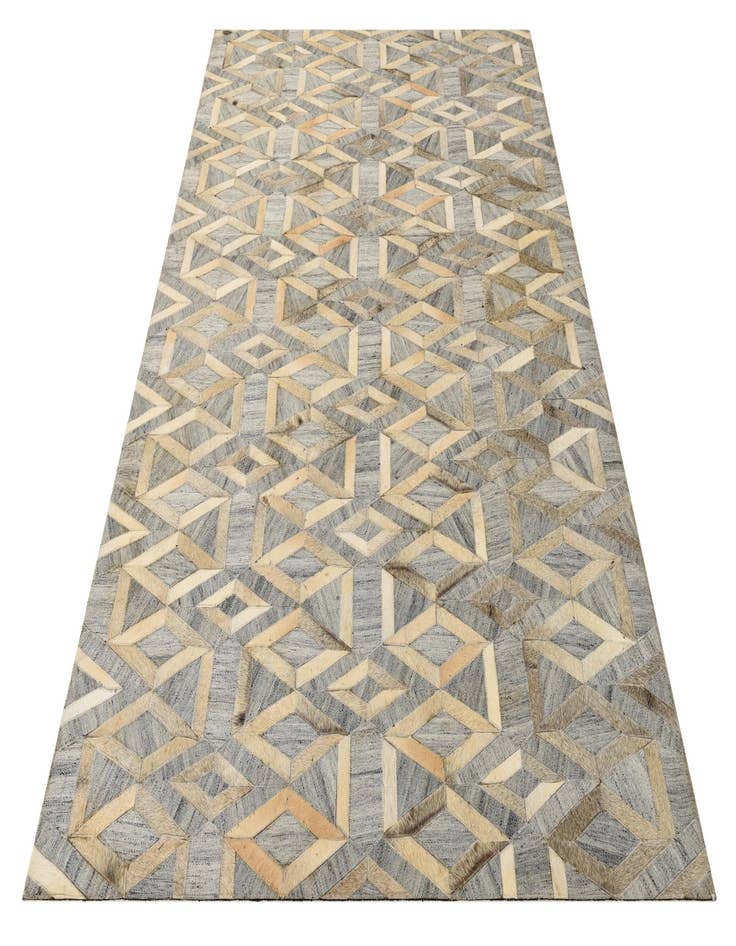 Detail image of  5' 2 x 7' 10 Cowhide Rug