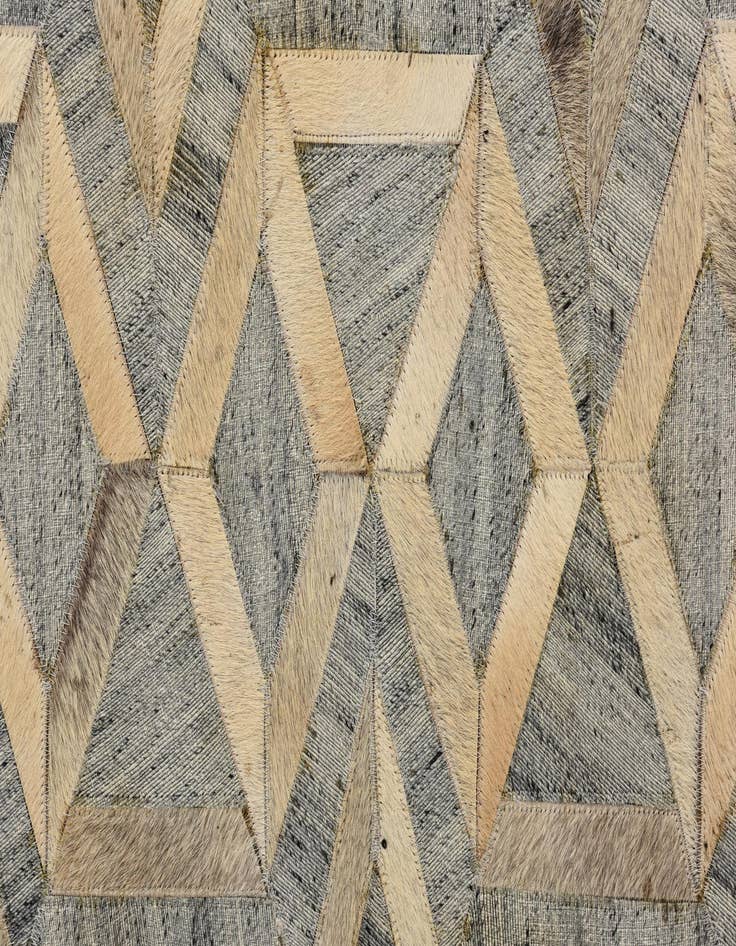 Detail image of  5' 2 x 7' 10 Cowhide Rug