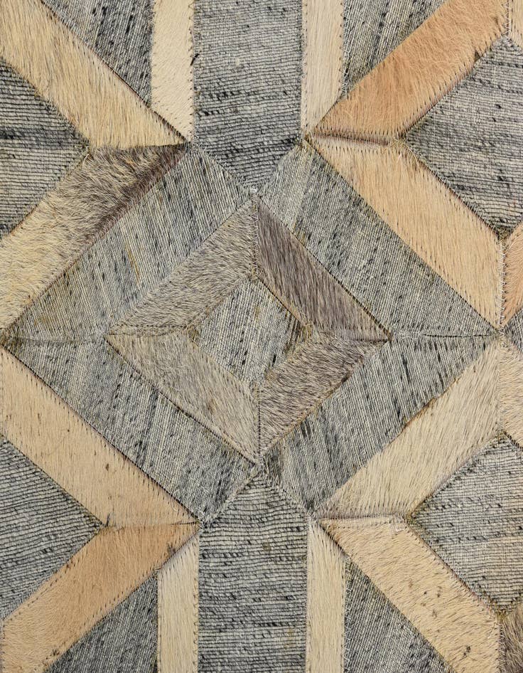 Detail image of  5' 2 x 7' 10 Cowhide Rug
