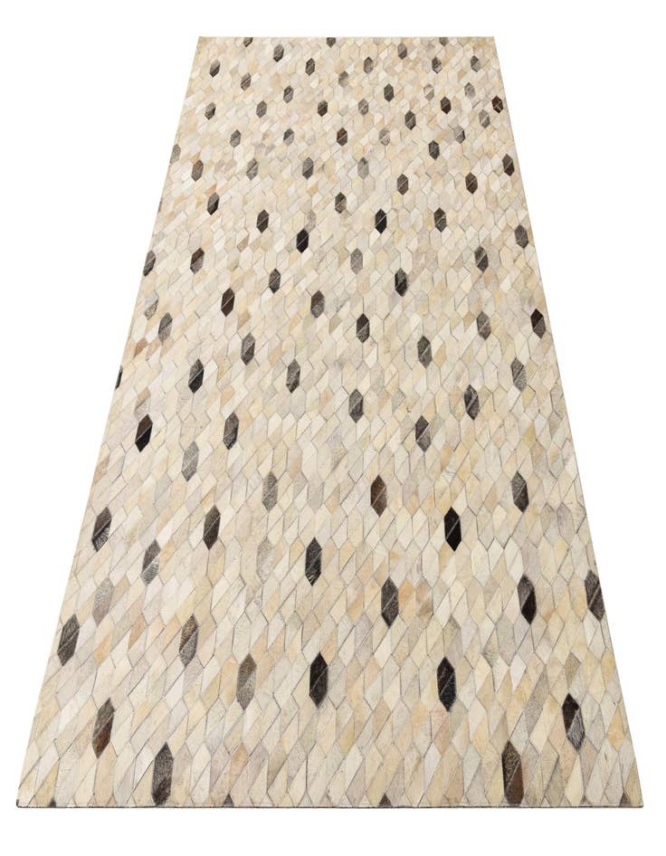 Detail image of  5' 4 x 7' 7 Cowhide Rug