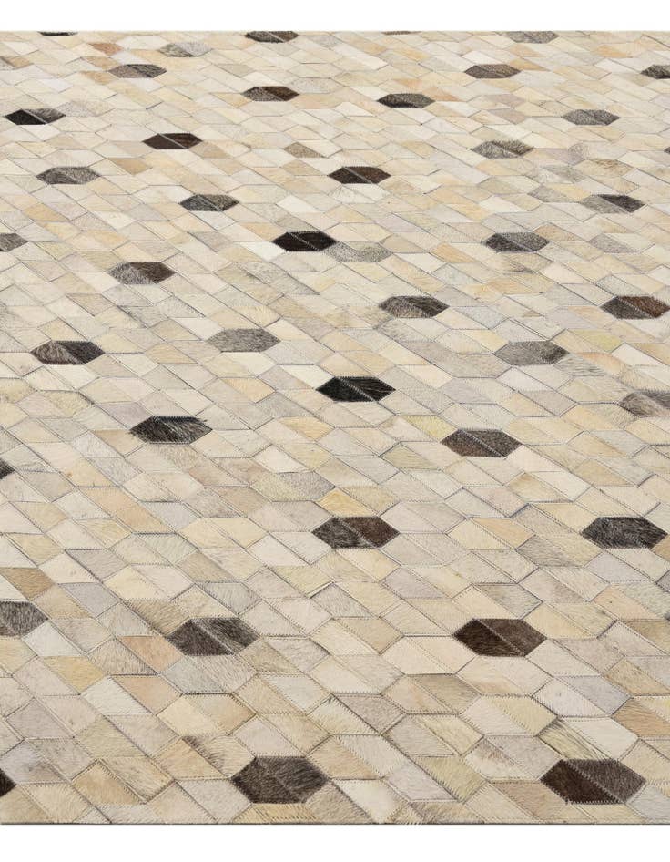 Detail image of  5' 4 x 7' 7 Cowhide Rug