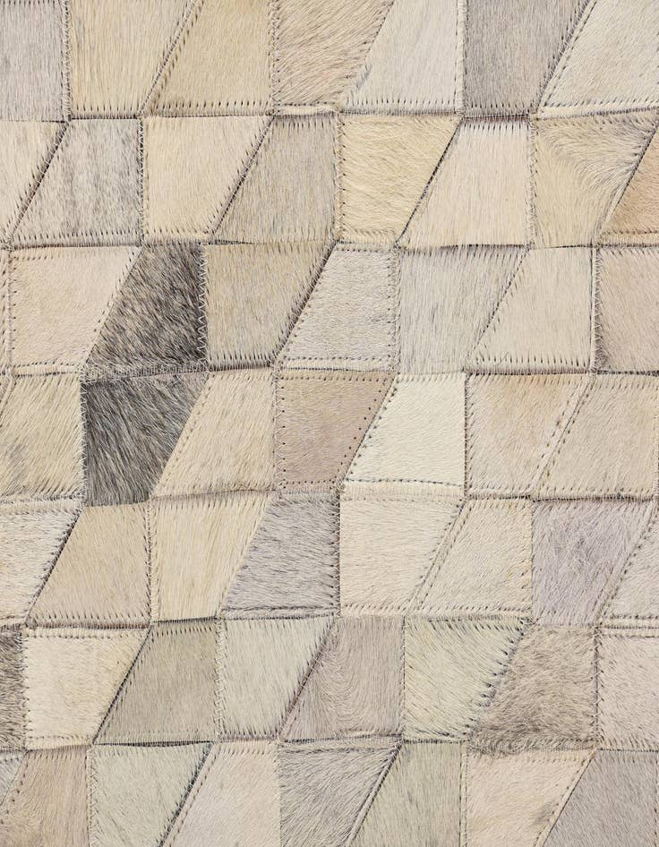 Detail image of  5' 4 x 7' 7 Cowhide Rug