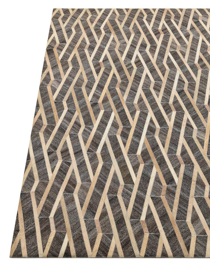 Detail image of  5' 2 x 8' Cowhide Rug