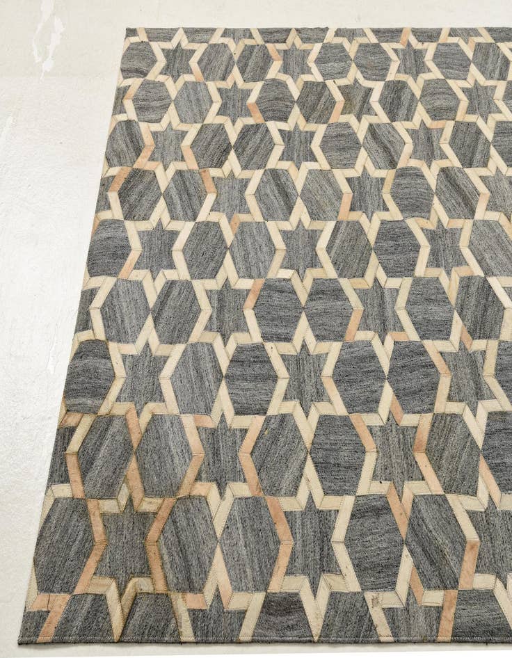 Detail image of  5' x 7' 9 Cowhide Rug