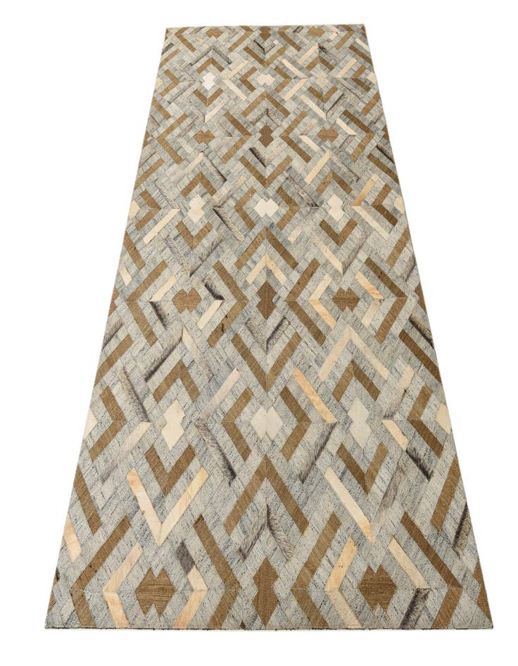 Detail image of  4' 10 x 7' 9 Cowhide Rug