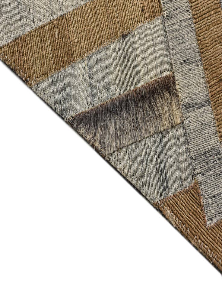 Detail image of  4' 10 x 7' 9 Cowhide Rug