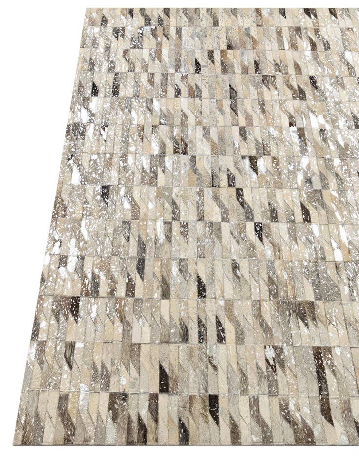 Detail image of  4' 8 x 6' 7 Cowhide Rug