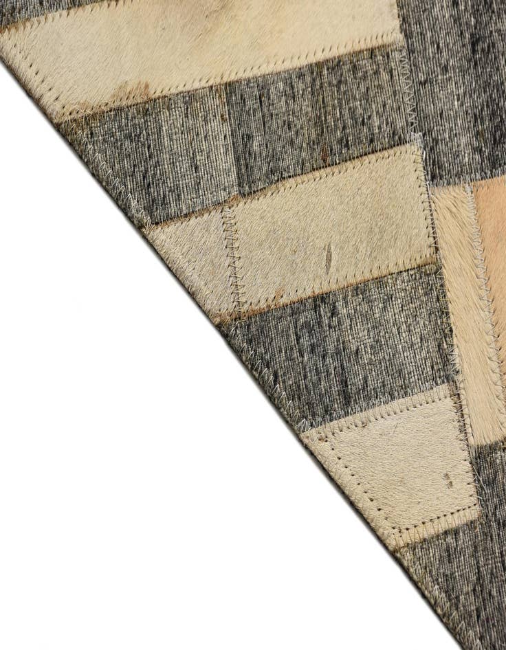 Detail image of  5' 1 x 8' 3 Cowhide Rug