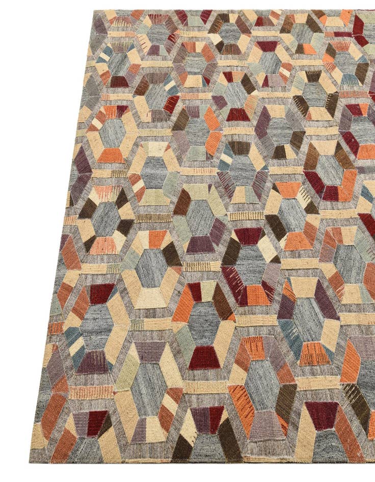 Detail image of  5' x 7' 10 Cowhide Rug