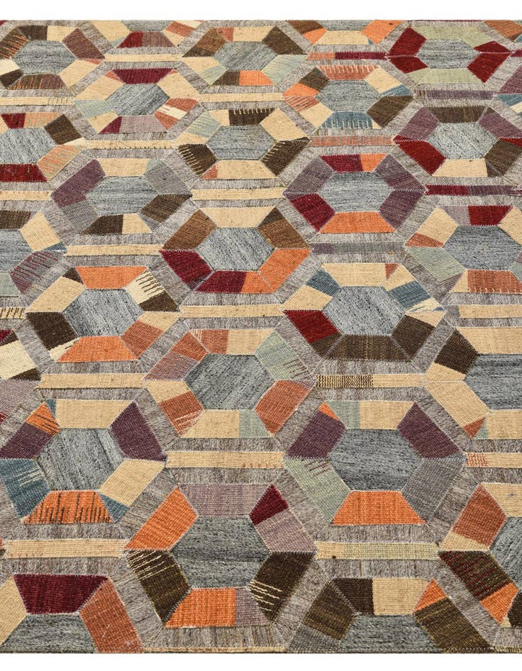 Detail image of  5' x 7' 10 Cowhide Rug