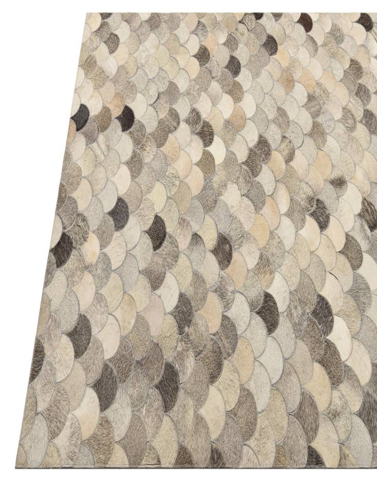 Detail image of  4' 8 x 6' 7 Cowhide Rug