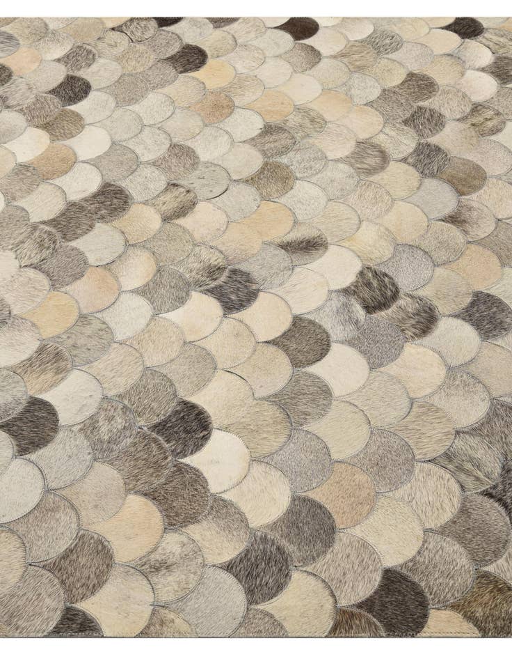 Detail image of  4' 8 x 6' 7 Cowhide Rug