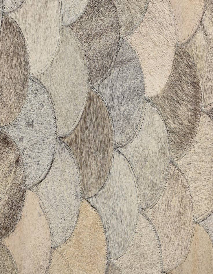 Detail image of  4' 8 x 6' 7 Cowhide Rug