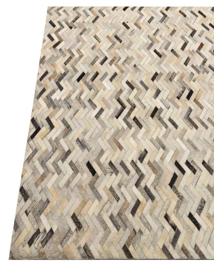 Detail image of  4' 8 x 6' 7 Cowhide Rug