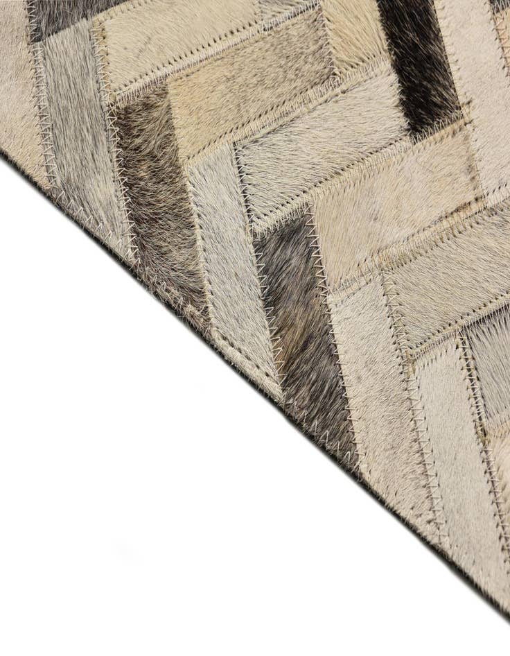 Detail image of  4' 8 x 6' 7 Cowhide Rug
