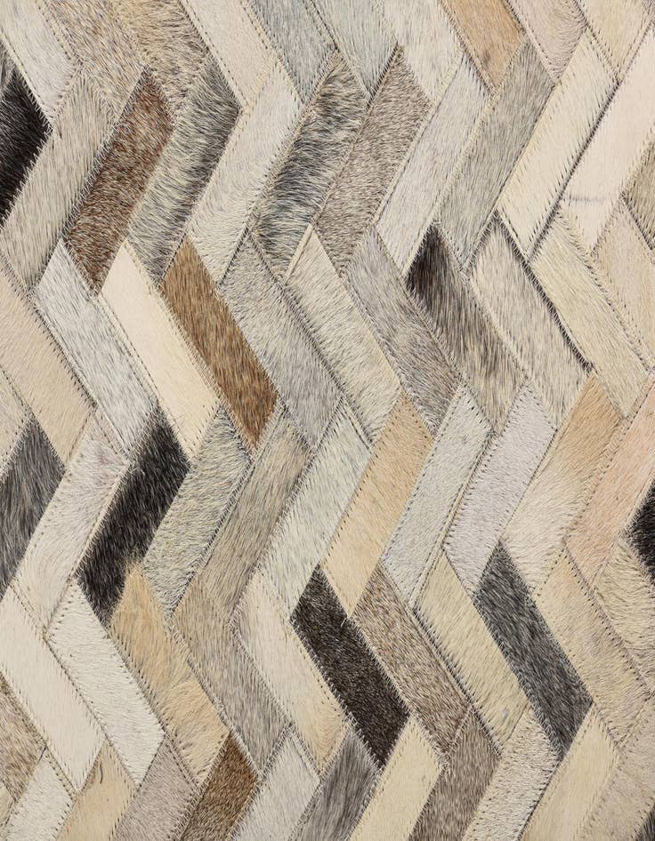 Detail image of  4' 8 x 6' 7 Cowhide Rug