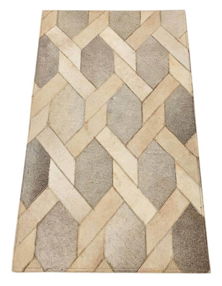 Detail image of  1' 10 x 2' 8 Cowhide Rug