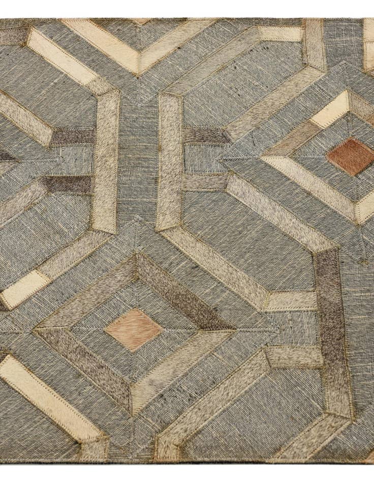 Detail image of  2' 3 x 3' 1 Cowhide Rug