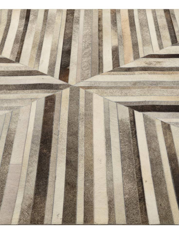 Detail image of  5' 2 x 8' Cowhide Rug