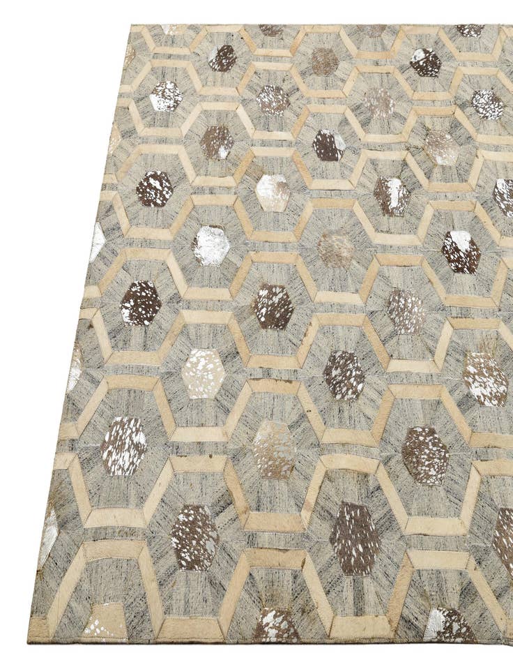 Detail image of  5' x 8' Cowhide Rug