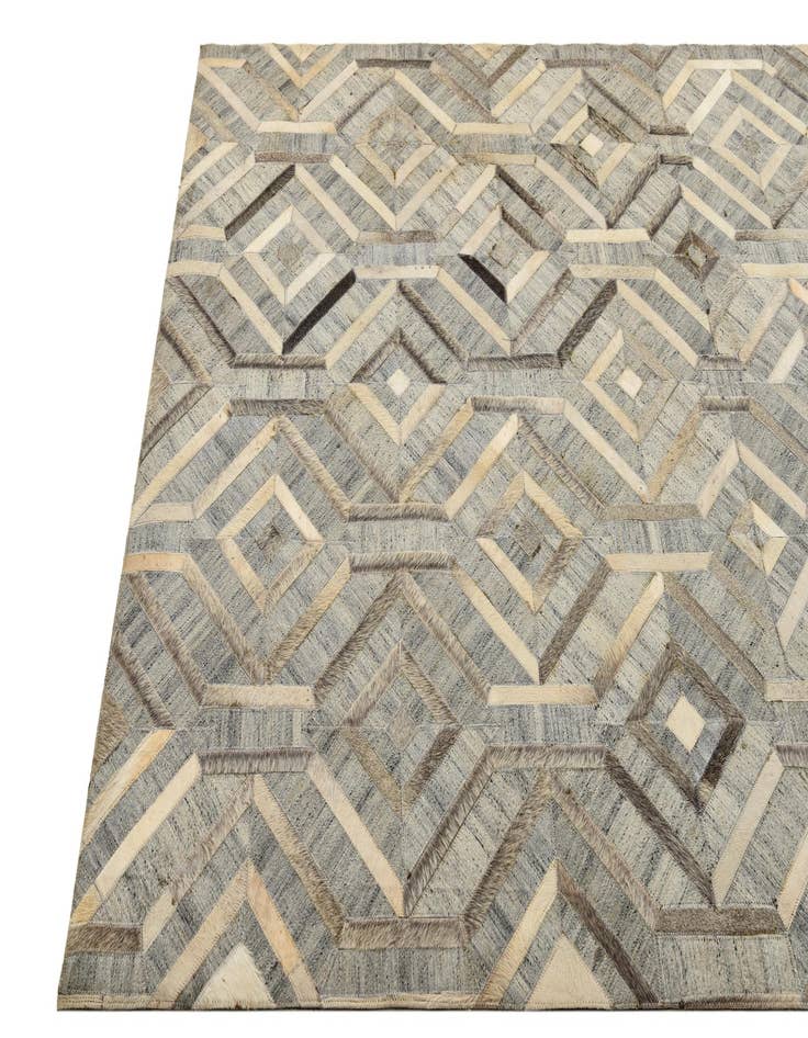 Detail image of  5' 2 x 8' Cowhide Rug