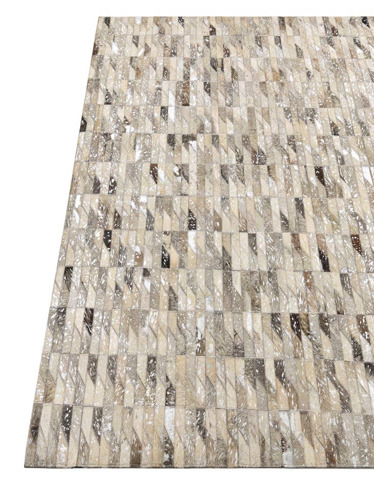 Detail image of  4' 8 x 6' 7 Cowhide Rug