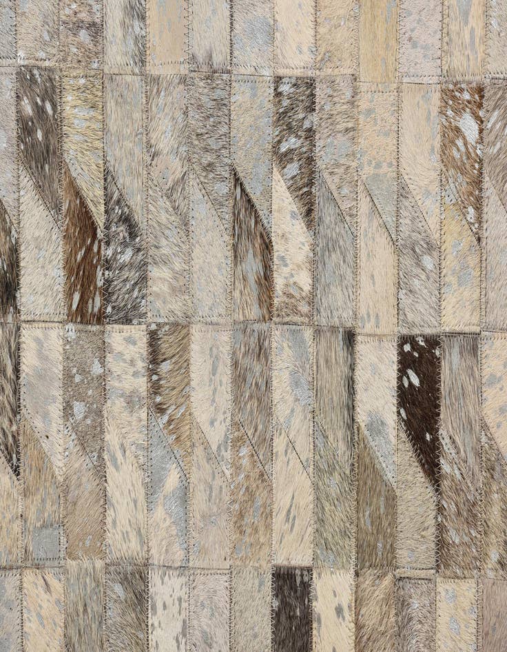 Detail image of  4' 8 x 6' 7 Cowhide Rug