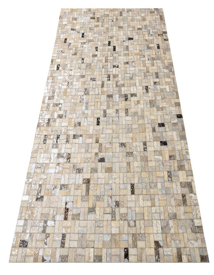 Detail image of  4' 9 x 6' 6 Cowhide Rug