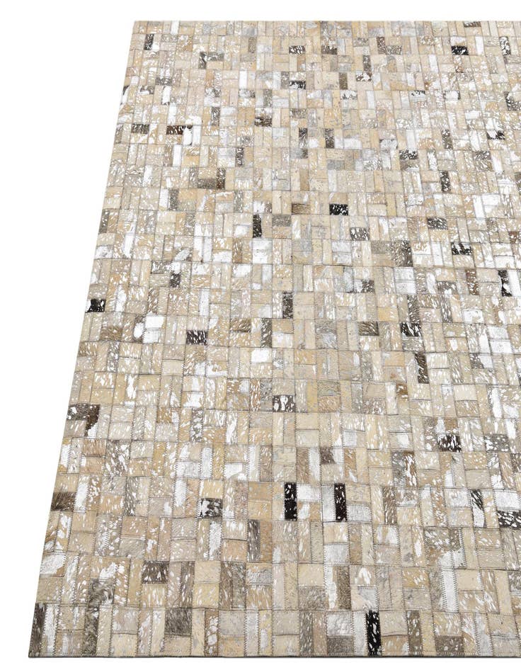 Detail image of  4' 9 x 6' 6 Cowhide Rug