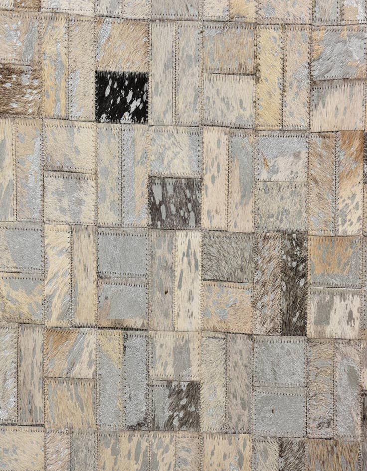 Detail image of  4' 9 x 6' 6 Cowhide Rug