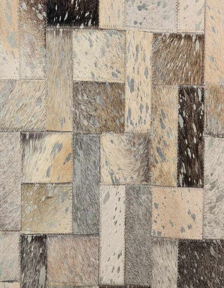 Detail image of  4' 8 x 6' 7 Cowhide Rug