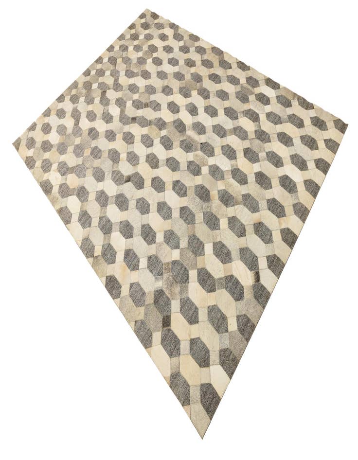 Detail image of  5' 5 x 7' 9 Cowhide Rug