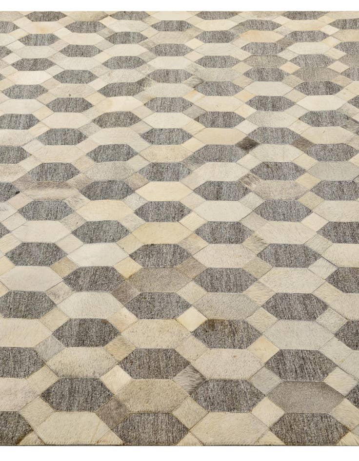 Detail image of  5' 5 x 7' 9 Cowhide Rug