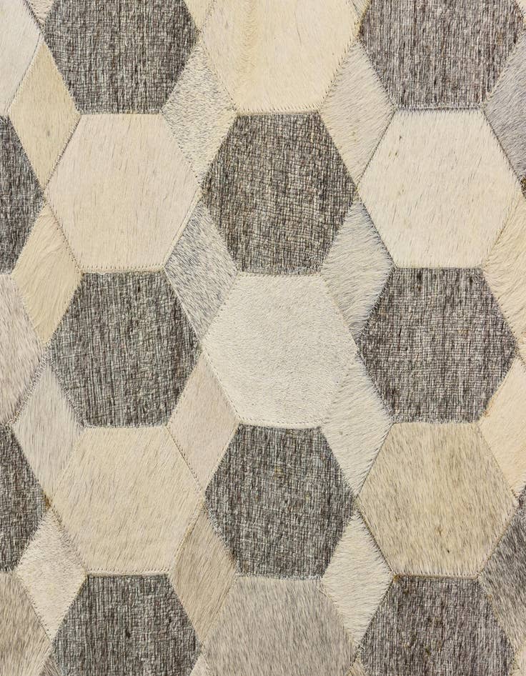 Detail image of  5' 5 x 7' 9 Cowhide Rug
