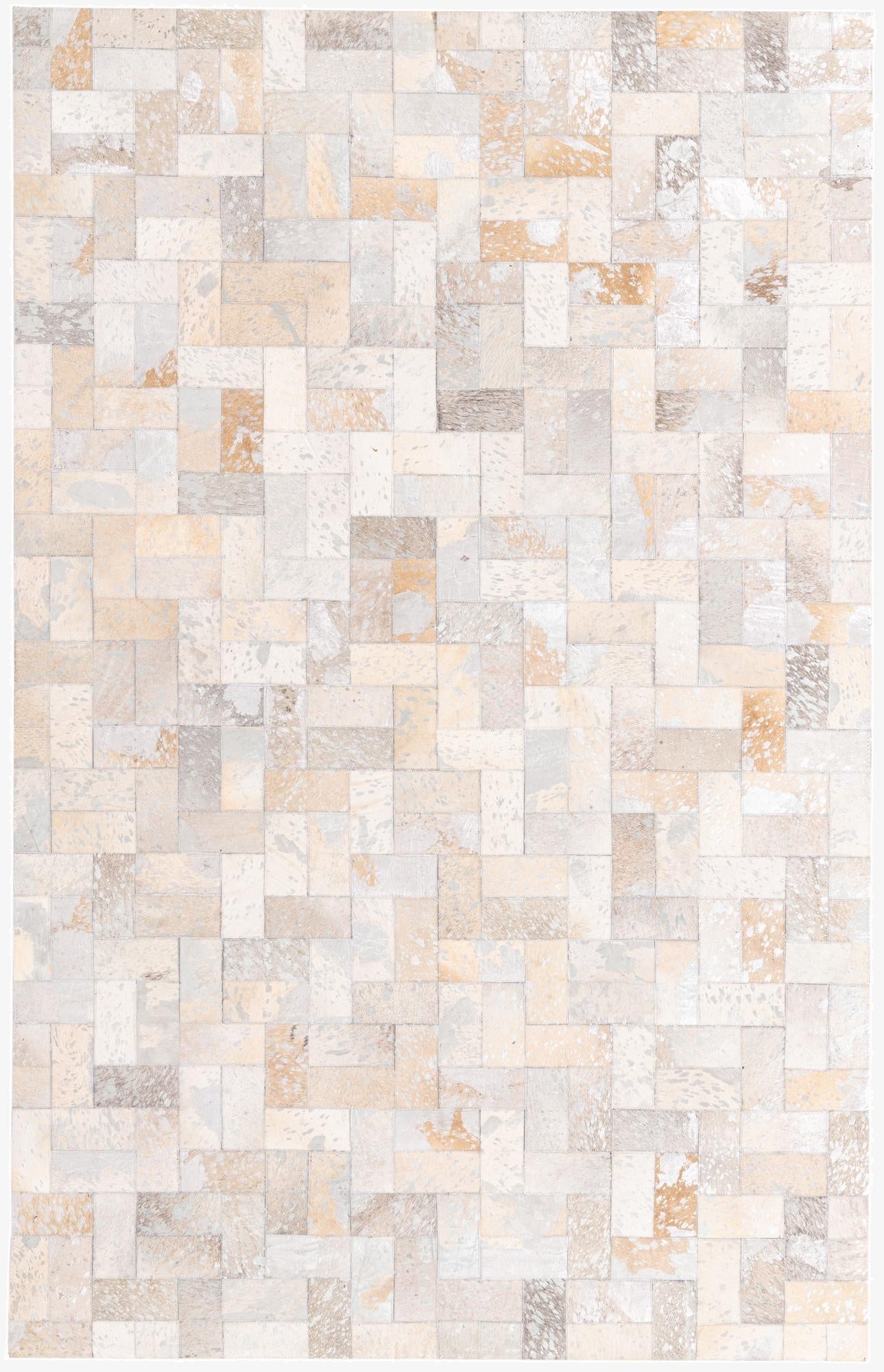  5' 2 x 8' 2 Cowhide Rug